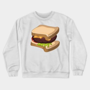 Cheeseburger Crewneck Sweatshirt